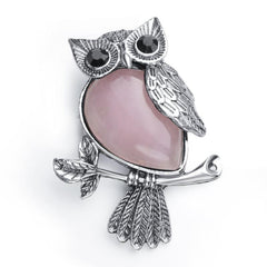 Natural Crystal Stones Necklace for Psychic Abilities