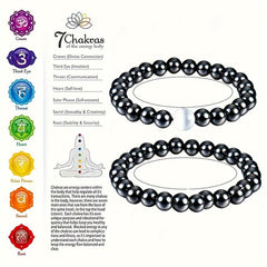 Energy Boosting Magnetic Bracelet for Couples Holiday Gift