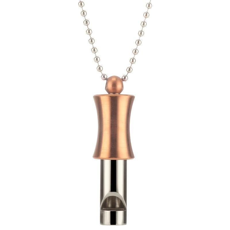 Breathing Whistle Necklace for Meditation and Yoga