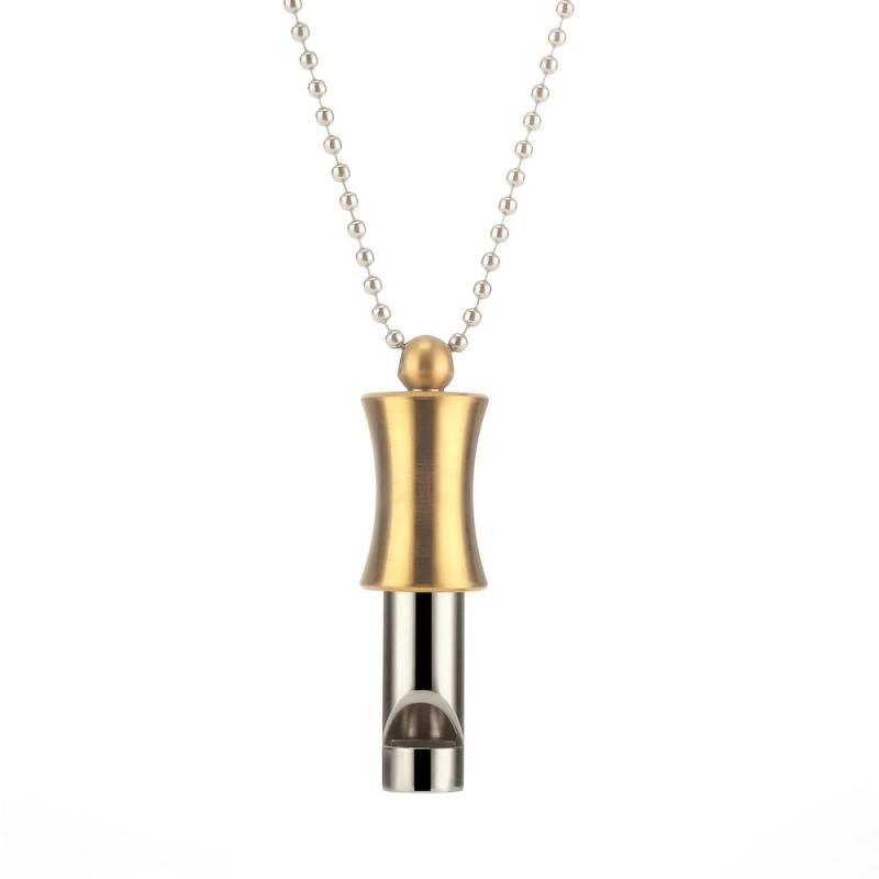 Breathing Whistle Necklace for Meditation and Yoga