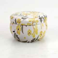 Dried Flower Scented Candles Iron Can Sleep Aid Aromatherapy Home Fragrance