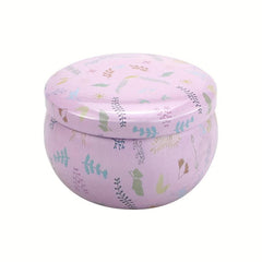 Dried Flower Scented Candles Iron Can Sleep Aid Aromatherapy Home Fragrance