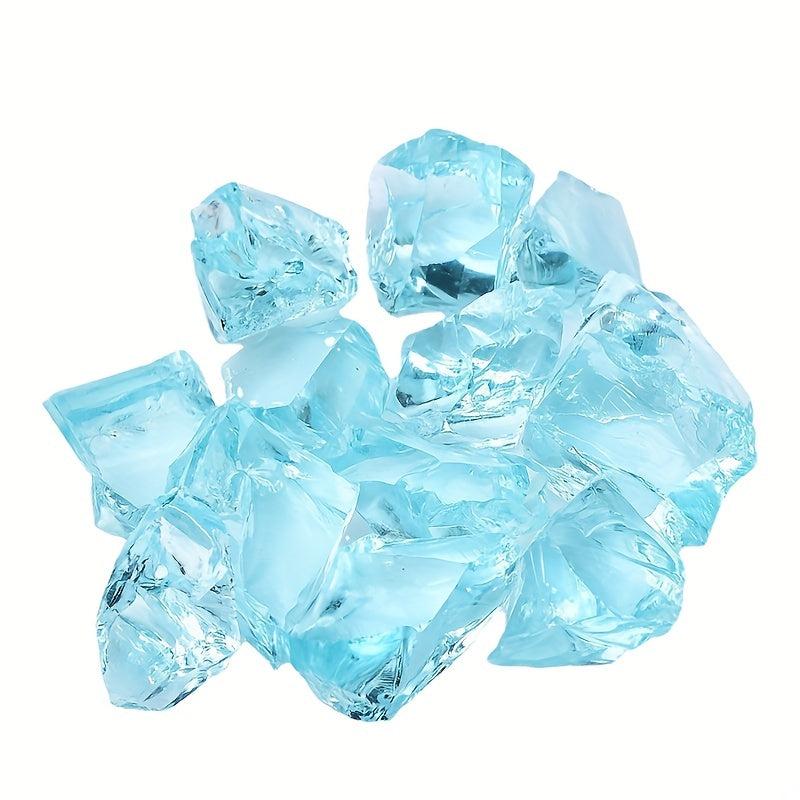 Natural Cyan Rihara Stone Quartz Crystal 100g Bag