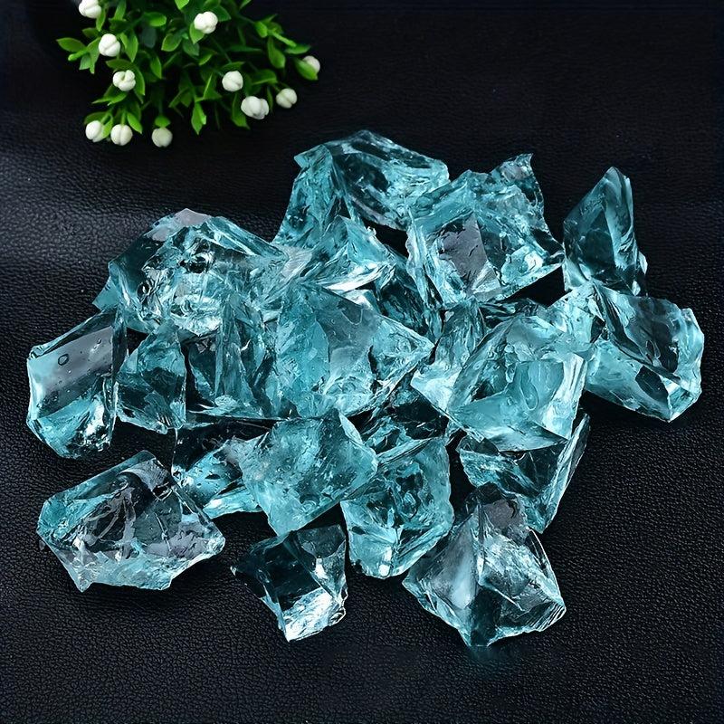 Natural Cyan Rihara Stone Quartz Crystal 100g Bag