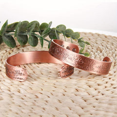 Men's Copper Magnetic Bracelet with 3500 Gauss Magnets