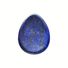 Natural Lapis Lazuli Crystal Worry Stone - Healing Palm Stone for Anxiety Relief