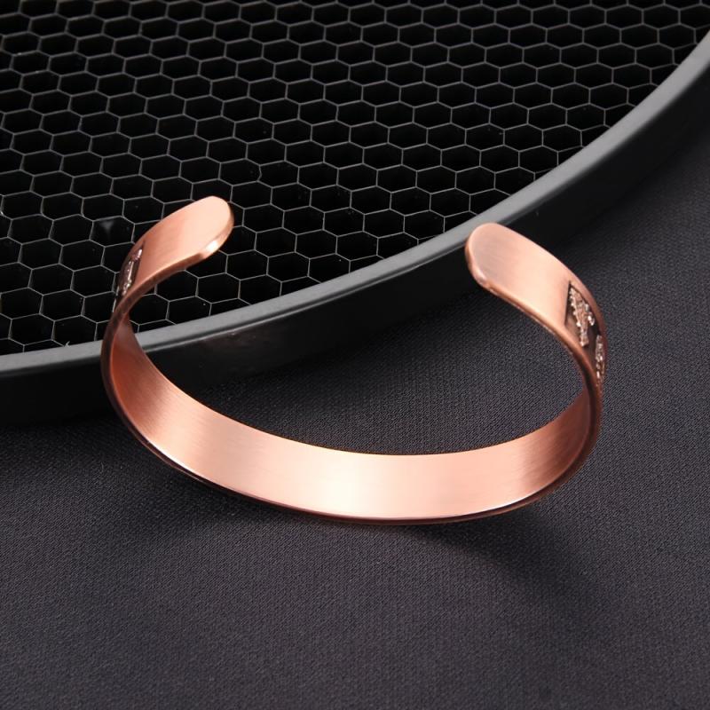 Copper Bracelet Magnetic Magnet Brazaletes Copper Jewelry Gift Cuff