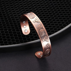Copper Bracelet Magnetic Magnet Brazaletes Copper Jewelry Gift Cuff