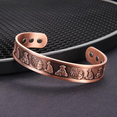 Copper Bracelet Magnetic Magnet Brazaletes Copper Jewelry Gift Cuff