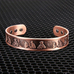 Copper Bracelet Magnetic Magnet Brazaletes Copper Jewelry Gift Cuff