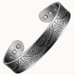 Men's Copper Magnetic Bracelet Tree Of Life