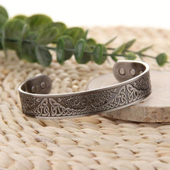 Men's Copper Magnetic Bracelet Tree Of Life
