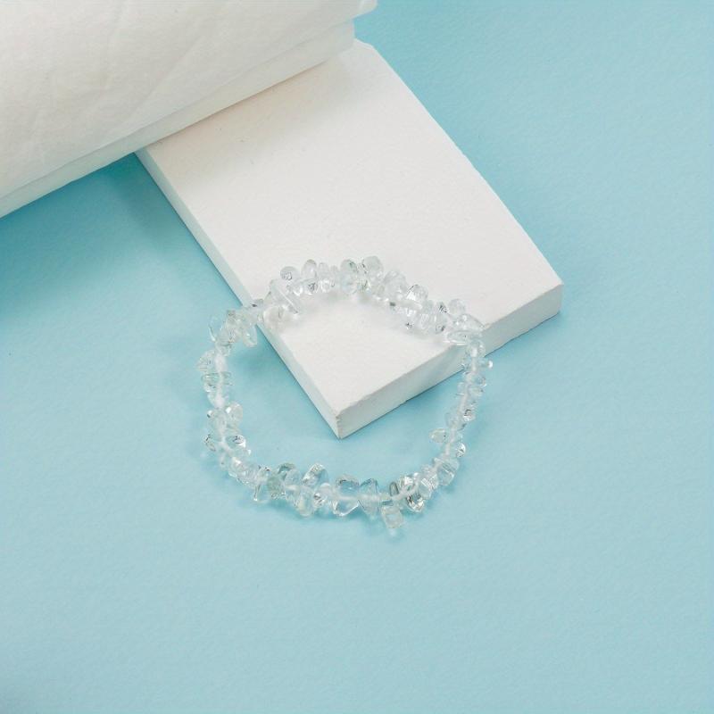 Natural Stone Crystal Gravel Bracelet Irregular Gravel Hand String