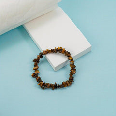 Natural Stone Crystal Gravel Bracelet Irregular Gravel Hand String