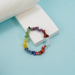 Natural Stone Crystal Gravel Bracelet Irregular Gravel Hand String