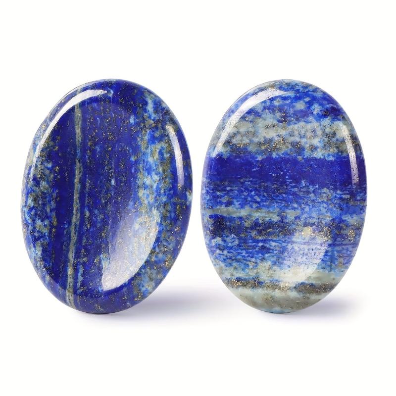 Lapis Lazuli Thumb Stones for Anxiety Relief