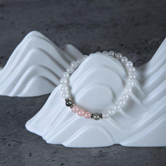 Stone & Rose Quartz Hormone Balance Calming Bracelet