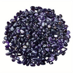 50g Natural Amethyst Crushed Stone Polished Smooth Crystal DIY Jewelry Decor