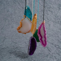 Healing Crystal & Agate Slices for Crafting & Home Decor