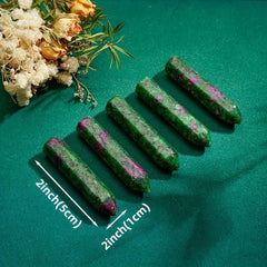 Epidote Healing Crystals Set - Polished Tumbled Stones Bulk