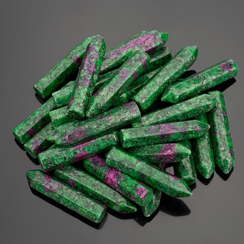 Epidote Healing Crystals Set - Polished Tumbled Stones Bulk
