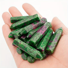 Epidote Healing Crystals Set - Polished Tumbled Stones Bulk