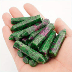 Epidote Healing Crystals Set - Polished Tumbled Stones Bulk