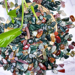 Marine Jasper Polished Natural Gemstones Healing Stones 200g