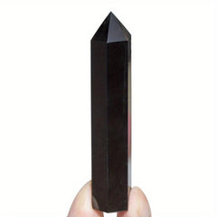 1pc Natural Stone Crystals Point Wand Rose Quartz Amethyst Home Decoration