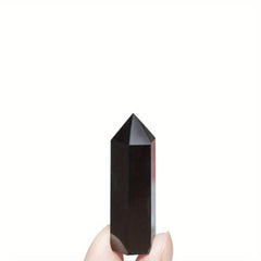 1pc Natural Stone Crystals Point Wand Rose Quartz Amethyst Home Decoration