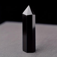 1pc Natural Stone Crystals Point Wand Rose Quartz Amethyst Home Decoration