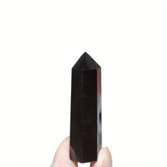 1pc Natural Stone Crystals Point Wand Rose Quartz Amethyst Home Decoration