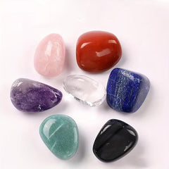 7pcs Natural Crystal Chakra Stones for Meditation Reiki