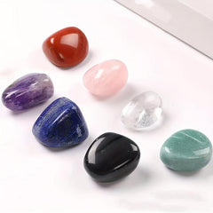 7pcs Natural Crystal Chakra Stones for Meditation Reiki