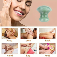 Mushroom Shape Rose Quartz Gua Sha Stone