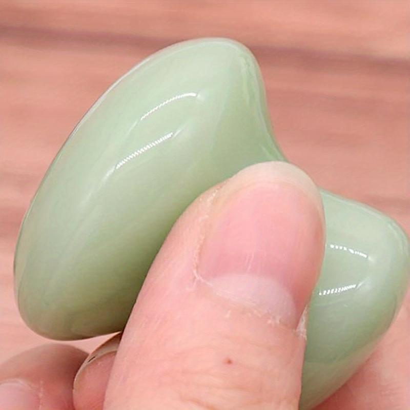 Mushroom Shape Rose Quartz Gua Sha Stone