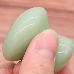 Mushroom Shape Rose Quartz Gua Sha Stone