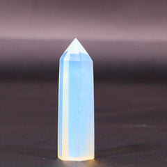 Opalite Crystal Point Tower for Healing and Reiki