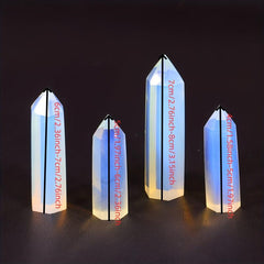 Opalite Crystal Point Tower for Healing and Reiki
