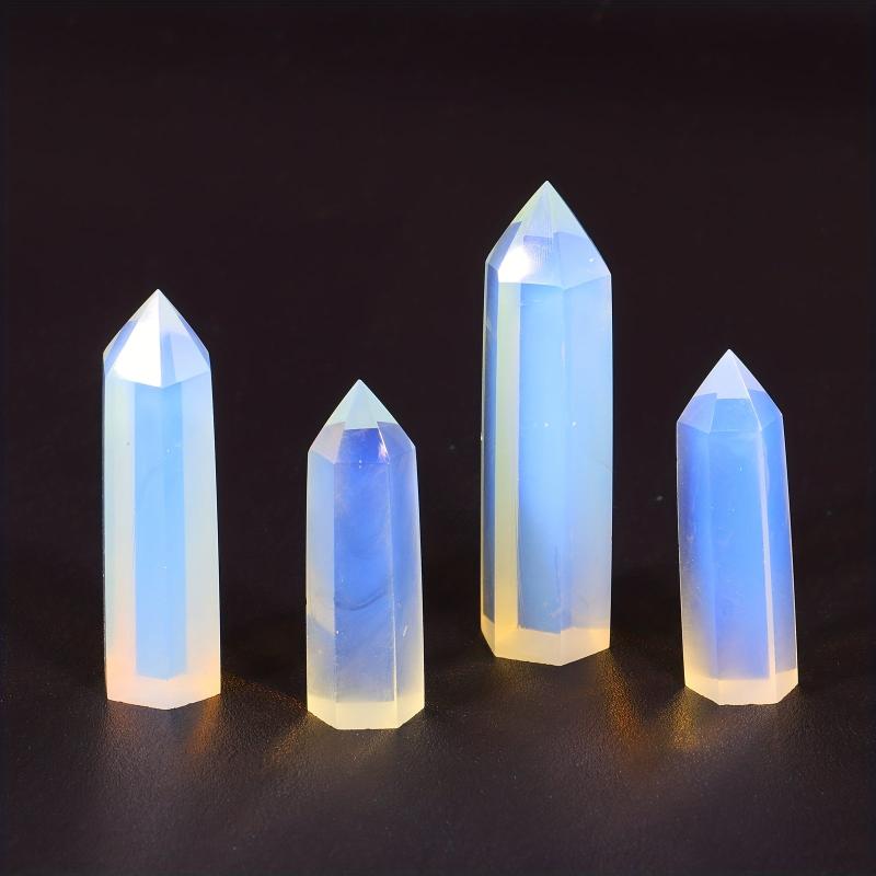 Opalite Crystal Point Tower for Healing and Reiki