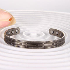 Copper Bracelet Men Women Pure Solid Copper Lymph Detox Magnetic Therapy Bangle