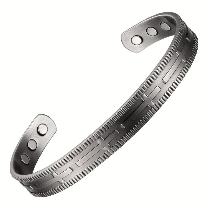 Copper Bracelet Men Women Pure Solid Copper Lymph Detox Magnetic Therapy Bangle