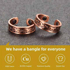 1pc Adjustable Magnetic Rings Finger Thumbs Strong Magnets 99% Pure Copper