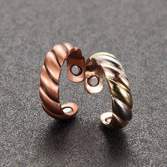 Pure Copper Magnetic Ring For Women Ladies Fingers Thumb Gift