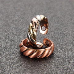 Pure Copper Magnetic Ring For Women Ladies Fingers Thumb Gift