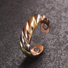 Pure Copper Magnetic Ring For Women Ladies Fingers Thumb Gift
