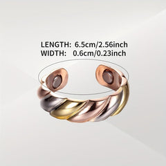 Pure Copper Magnetic Ring For Women Ladies Fingers Thumb Gift