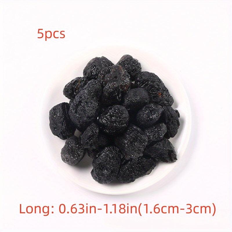 5pcs Volcanic Stone Raw Stone Irregular Crushed Stone Energy Diffuser Ornament