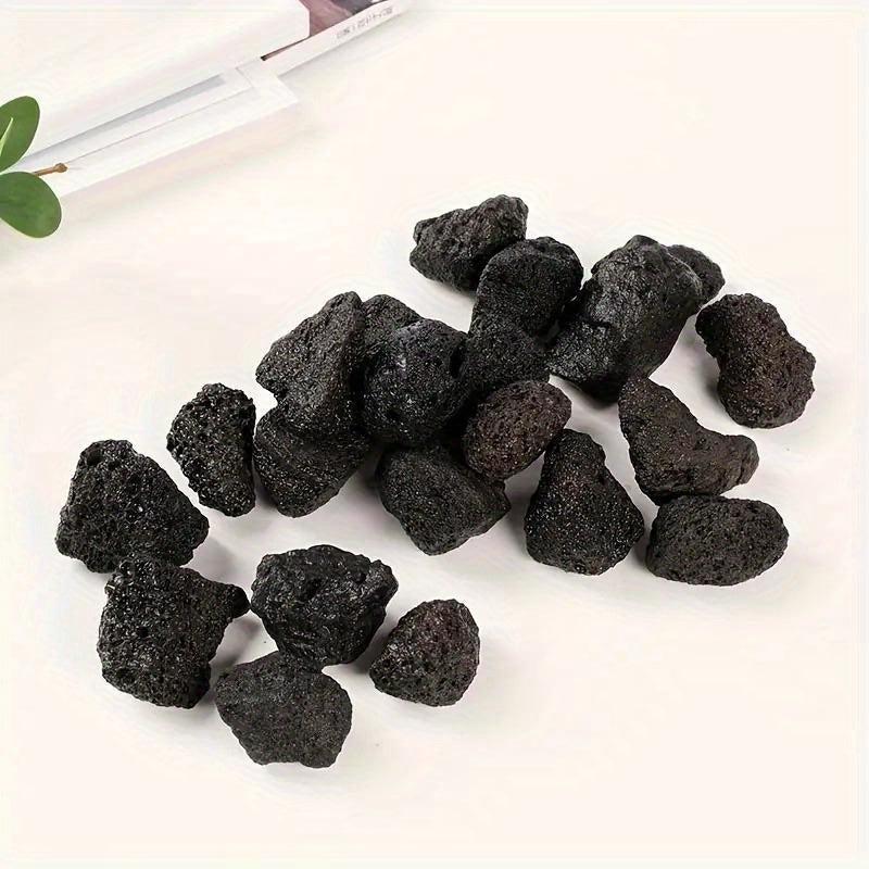 5pcs Volcanic Stone Raw Stone Irregular Crushed Stone Energy Diffuser Ornament
