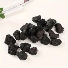 5pcs Volcanic Stone Raw Stone Irregular Crushed Stone Energy Diffuser Ornament